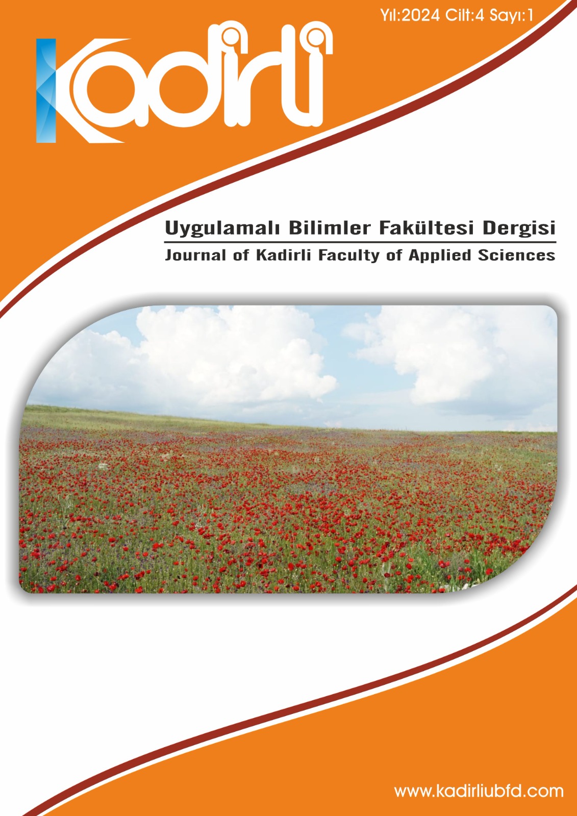 					Cilt 4 Sayı 1 (2024): Kadirli Uygulamalı Bilimler Fakültesi Dergisi Gör
				